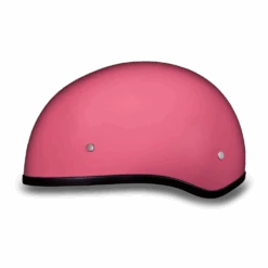 Daytona D.O.T Gloss Pink Cap Helmet W/o Visor 9 Daytona D.O.T Gloss Pink Cap Helmet W/o Visor -Gearup Co. Store american legend rider helmets 2xs d o t gloss pink cap helmet w o visor motorcycle biker 3651387785285