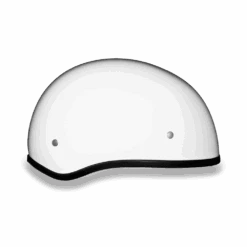 Daytona D.O.T Gloss White Cap Helmet W/o Visor -Gearup Co. Store american legend rider helmets 2xs d o t gloss white cap helmet w o visor motorcycle biker 3651668148293