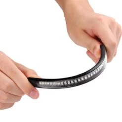 Universal Motorcycle 48 Led Lights Bar Strip, Tail Brake Stop/Turn Signal/License Plate Light (Red, Amber Color) -Gearup Co. Store american legend rider home default title motorcycle light bar strip motorcycle biker 4463034236997