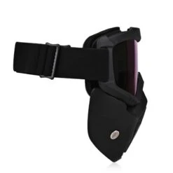 Motorcycle Goggles Mask, TPEE/Polycarbonate, Black Frame -Gearup Co. Store american legend rider model 1 motorcycle face mask goggles motorcycle biker 27904953493