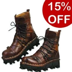 Badass Handmade Leather Boots, Size US 7-13.5, Brown, Black -Gearup Co. Store american legend rider motorcycle boots 7 brown handmade leather boots upgraded design motorcycle biker 3666939347013