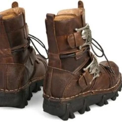 Handmade Leather Skull Boots -Gearup Co. Store american legend rider motorcycle boots 7 brown handmade leather skull boots motorcycle biker 3640787566661