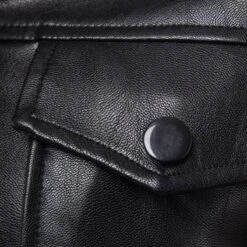 Hooded Leather Jacket -Gearup Co. Store american legend rider motorcycle jackets xxs hooded leather jacket motorcycle biker 3734675161157