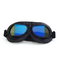 Retro Biker UV400 Goggles W/ Adjustable Elastic Straps -Gearup Co. Store american legend rider multi color retro biker goggles motorcycle biker 3644977709125