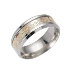 Glow-In-The-Dark Skull Ring - 50% Off -Gearup Co. Store american legend rider rings 6 gold glow in the dark skull ring 50 off motorcycle biker 26614708885