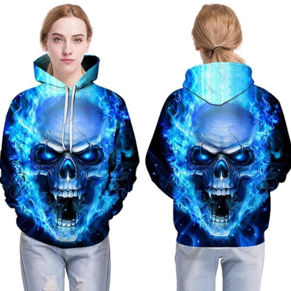 Death Skull Hoodie 3 Death Skull Hoodie - Image 3