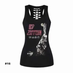 Women's Skull Tank Top, Polyester/Spandex, Black With Human Skull Print -Gearup Co. Store american legend rider shirts tops s m 16 limited edition sugar skull tank motorcycle biker 27060983061