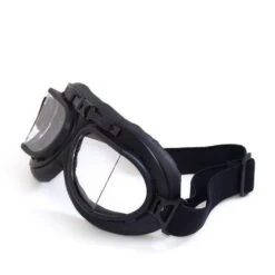Retro Biker UV400 Goggles W/ Adjustable Elastic Straps -Gearup Co. Store american legend rider transparent retro biker goggles motorcycle biker 3644977643589