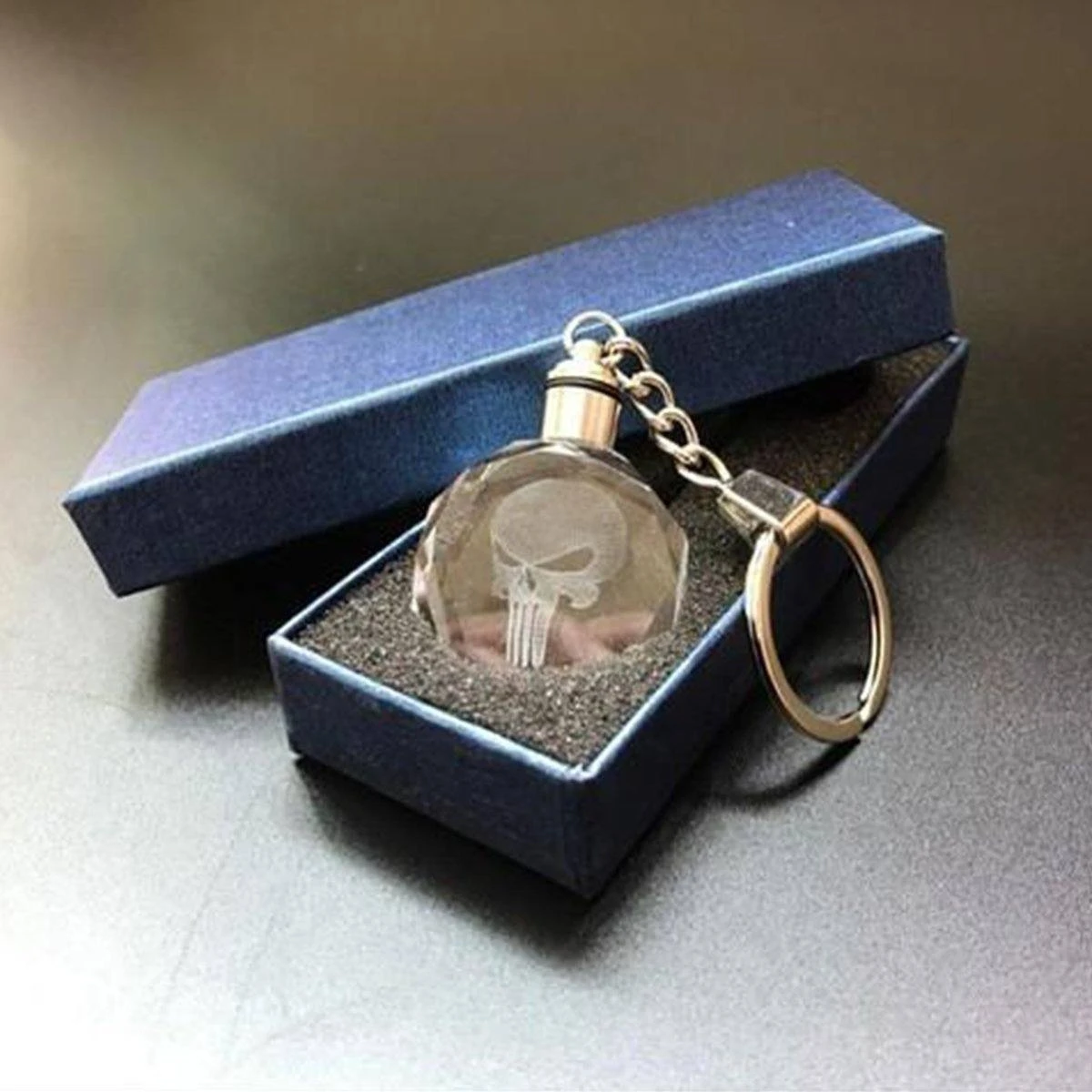 The Punisher LED Key Ring 3 The Punisher LED Key Ring - Image 3