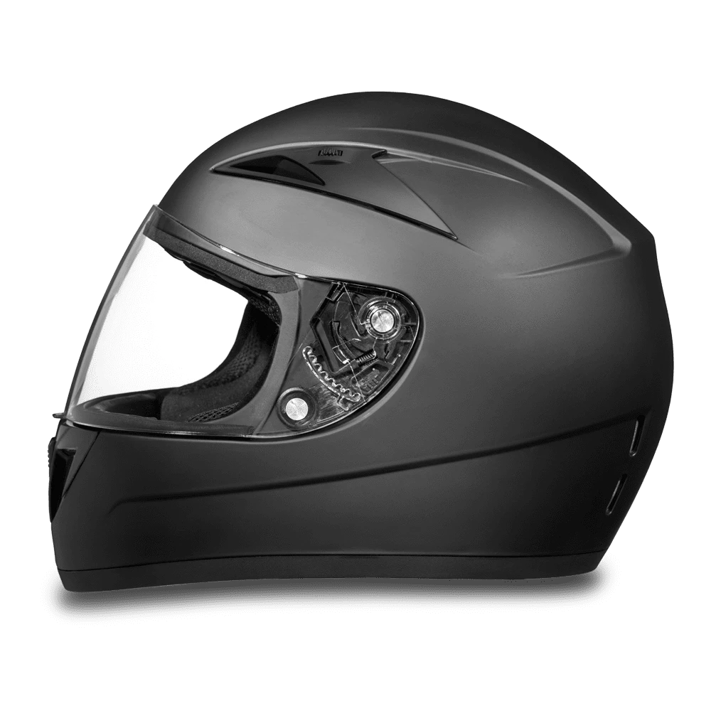 Daytona D.O.T Shadow Dull Black Helmet 3 Daytona D.O.T Shadow Dull Black Helmet - Image 3