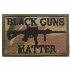 Black Guns Matter Patch, 5cm X 8cm