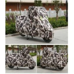 Stanley Protective Oxford Cloth Motorcycle Cover -Gearup Co. Store camo1