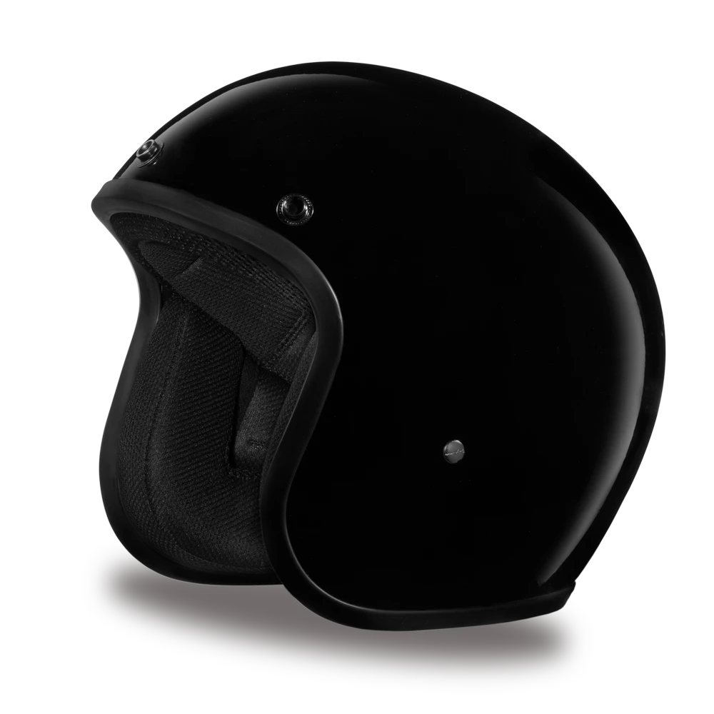 Daytona D.O.T Hi-Gloss Cruiser Black Helmet 5 Daytona D.O.T Hi-Gloss Cruiser Black Helmet - Image 5