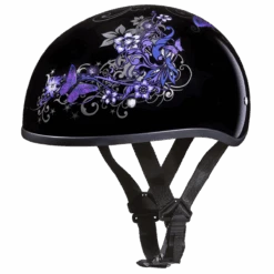 Daytona D.O.T Skull Cap - W/Butterfly Helmet