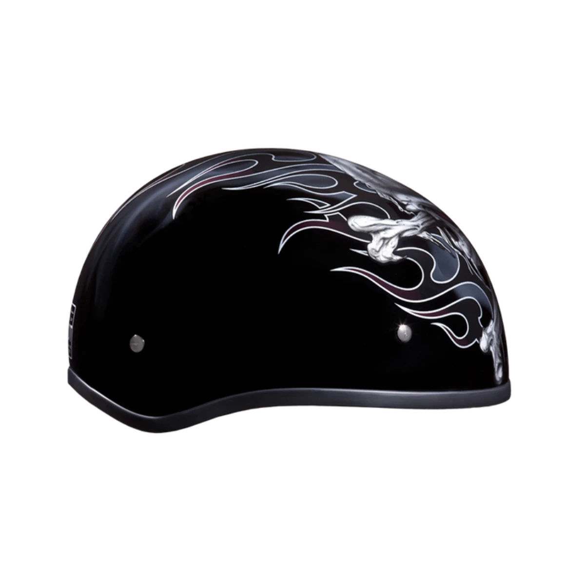 Daytona D.O.T Skull Cap - W/Cross Bones Helmet 4 Daytona D.O.T Skull Cap - W/Cross Bones Helmet - Image 4