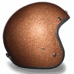 Daytona D.O.T Cruiser Motorcycle Helmet 3/4 Shell Root Beer Metal Flake -Gearup Co. Store dc7 rb 5