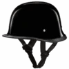 Daytona D.O.T German Hi-Gloss Black Helmet