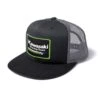Factory Effex Kawasaki Racing Snapback Hat, Gray/Black