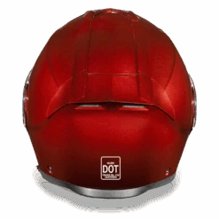 Daytona D.O.T Glide Black Cherry Metallic Helmet -Gearup Co. Store mg bc 3