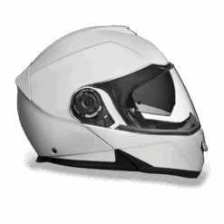 Daytona D.O.T Glide Hi-Gloss White Helmet -Gearup Co. Store mg1 c 4
