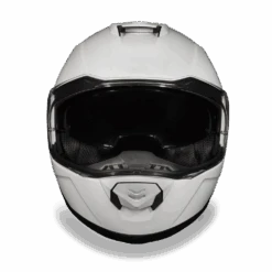 Daytona D.O.T Glide Hi-Gloss White Helmet -Gearup Co. Store mg1 c 5