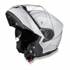 Daytona D.O.T Glide Hi-Gloss White Helmet -Gearup Co. Store mg1 c 7