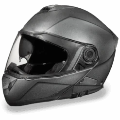 Daytona D.O.T Glide Gun Metal Gray Metallic Helmet
