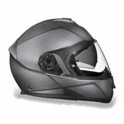 Daytona D.O.T Glide Gun Metal Gray Metallic Helmet -Gearup Co. Store mg1 gm 4
