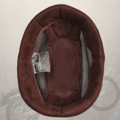 Red Knight Skull Vintage German Motorcycle Helmet 10 Red Knight Skull Vintage German Motorcycle Helmet -Gearup Co. Store red knight german helmet 3 min