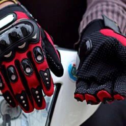 Alr™ Pro-Biker Series Waterproof Motorcycle Gloves -Gearup Co. Store redg