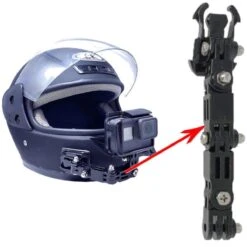 Helmet Chin Mount For Action Cameras