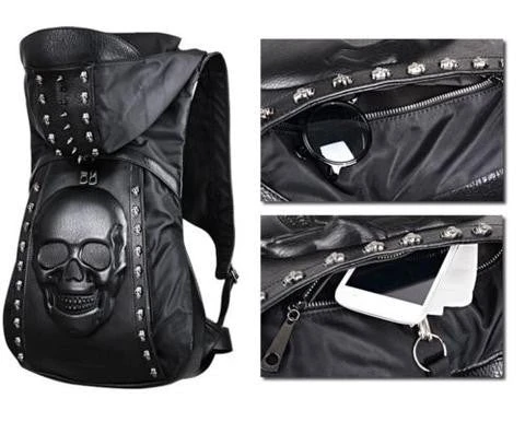 3D Skull Backpack Hoodie 9 3D Skull Backpack Hoodie - Image 9