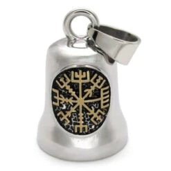 Stainless Steel Viking Compass Gremlin Bell -Gearup Co. Store v gold 1405364616